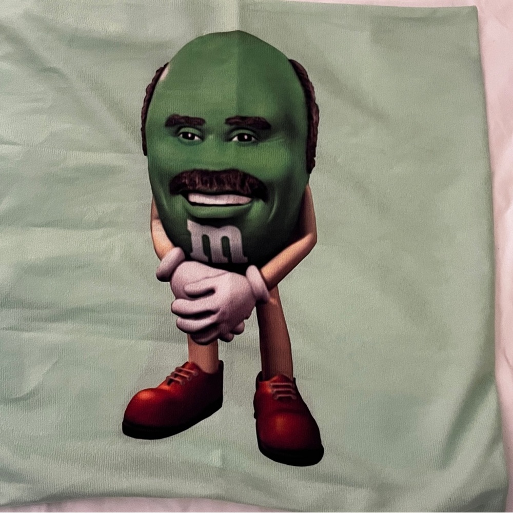 Mr.M&M pillow case